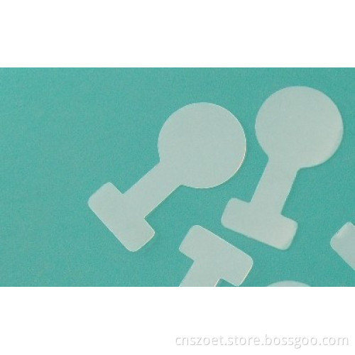 Clear Plastic PP/PVC/Pet Battery Pull Tab for Cr2032/Cr2025/Cr2016 Coin/Button Cell Batteries